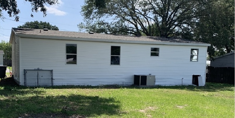 Mobile home certified for a FHA loan in Georgia.